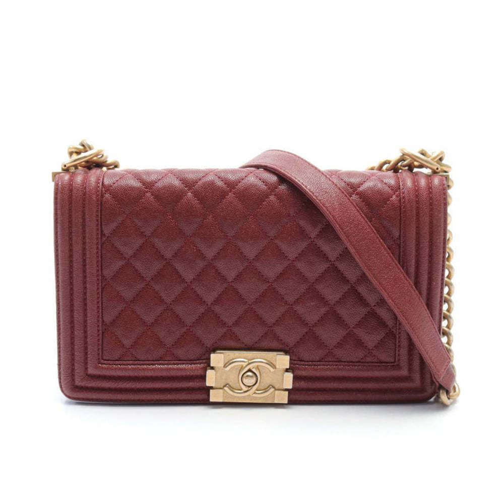 Boy Matelasse Chain shoulder bag Caviar